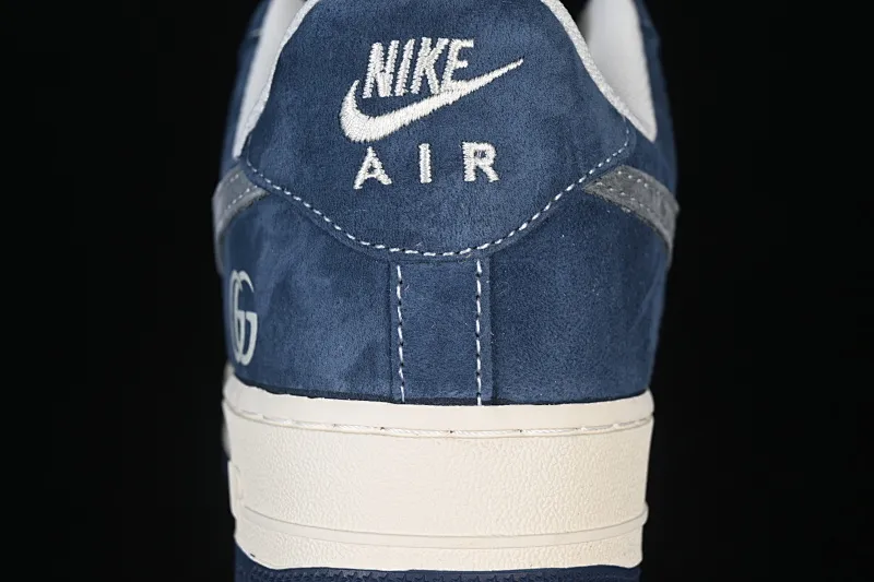 All categories Nk Air Force 1 Air Force series Nk Air Force 1 Low Air Force low-top Nike Air Force 1'07 Low Navy blue and white Air Force 1 low-top casual sneakers XL1979-139